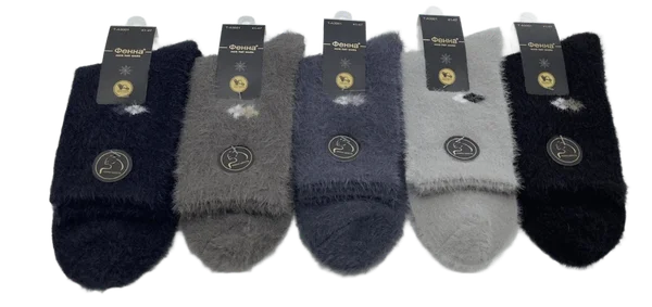 Чоловічі шкарпетки "Фенна" норка високі (10 пар в 1 уп.)