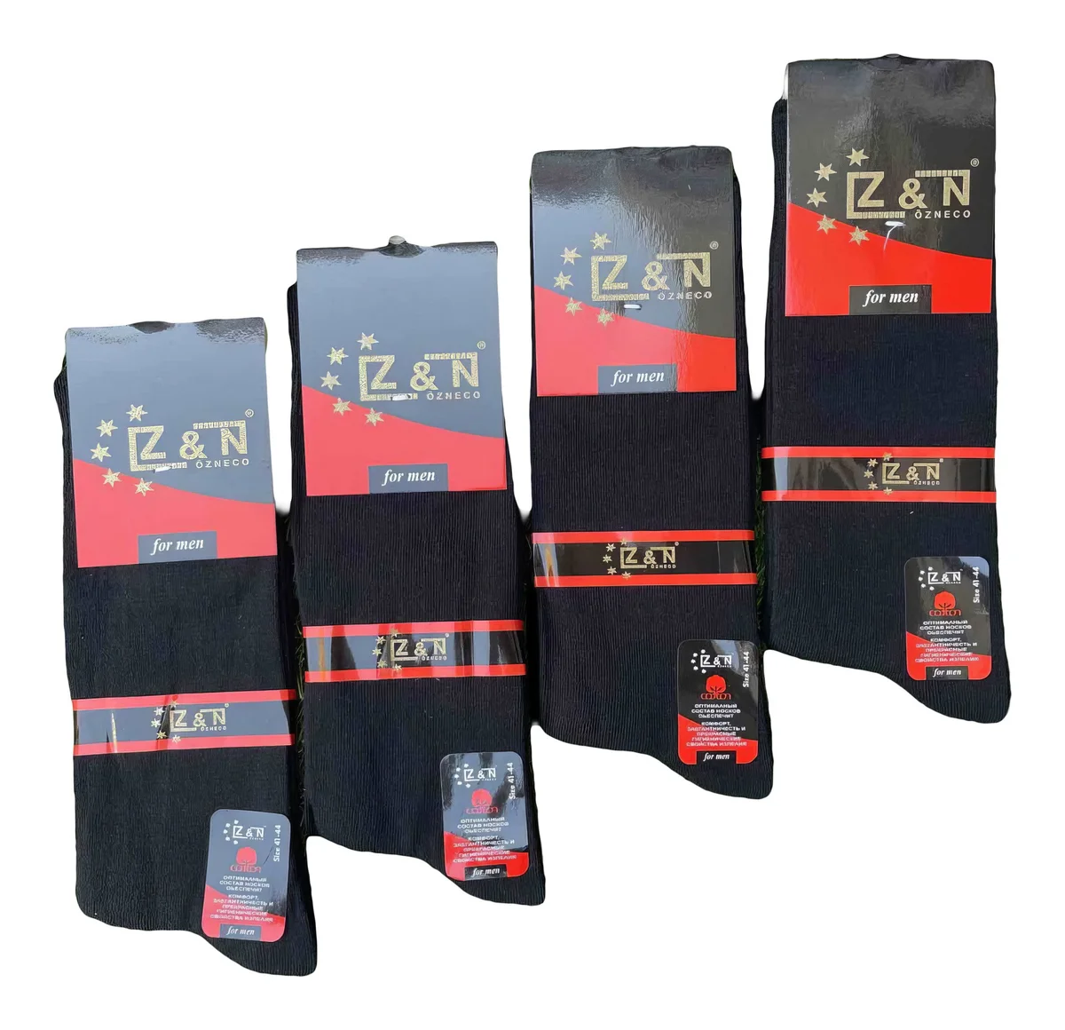 Чоловічі шкарпетки "Z&N" Турція (12 пар в 1 уп.)
