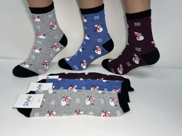 Жіночі махрові шкарпетки "Стиль" Житомир (12 пар в 1 уп.)