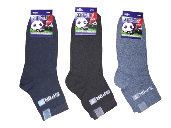 Шкарпетки чоловічі спорт середні (12 пар в 1 уп.)