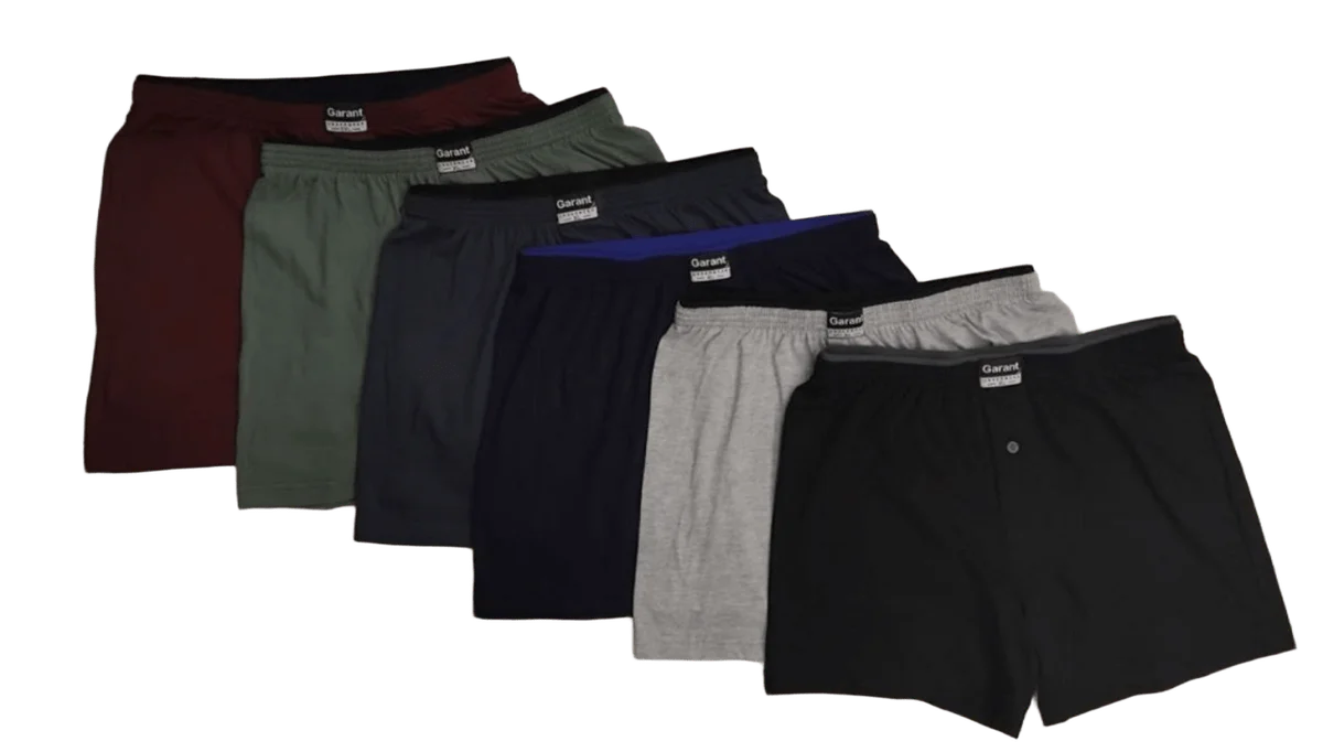 Чоловічі труси "Premium" з гудзиком однотонні (5 шт. в 1 уп.)