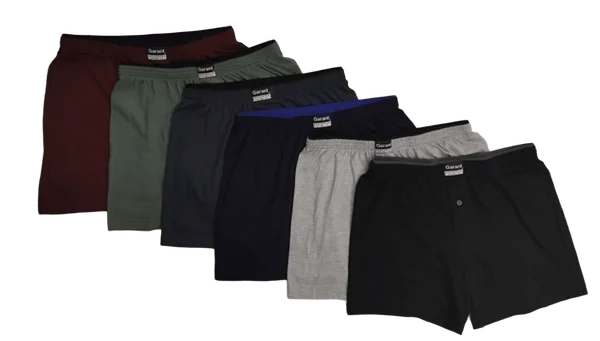 Чоловічі труси "Premium" з гудзиком однотонні (5 шт. в 1 уп.)
