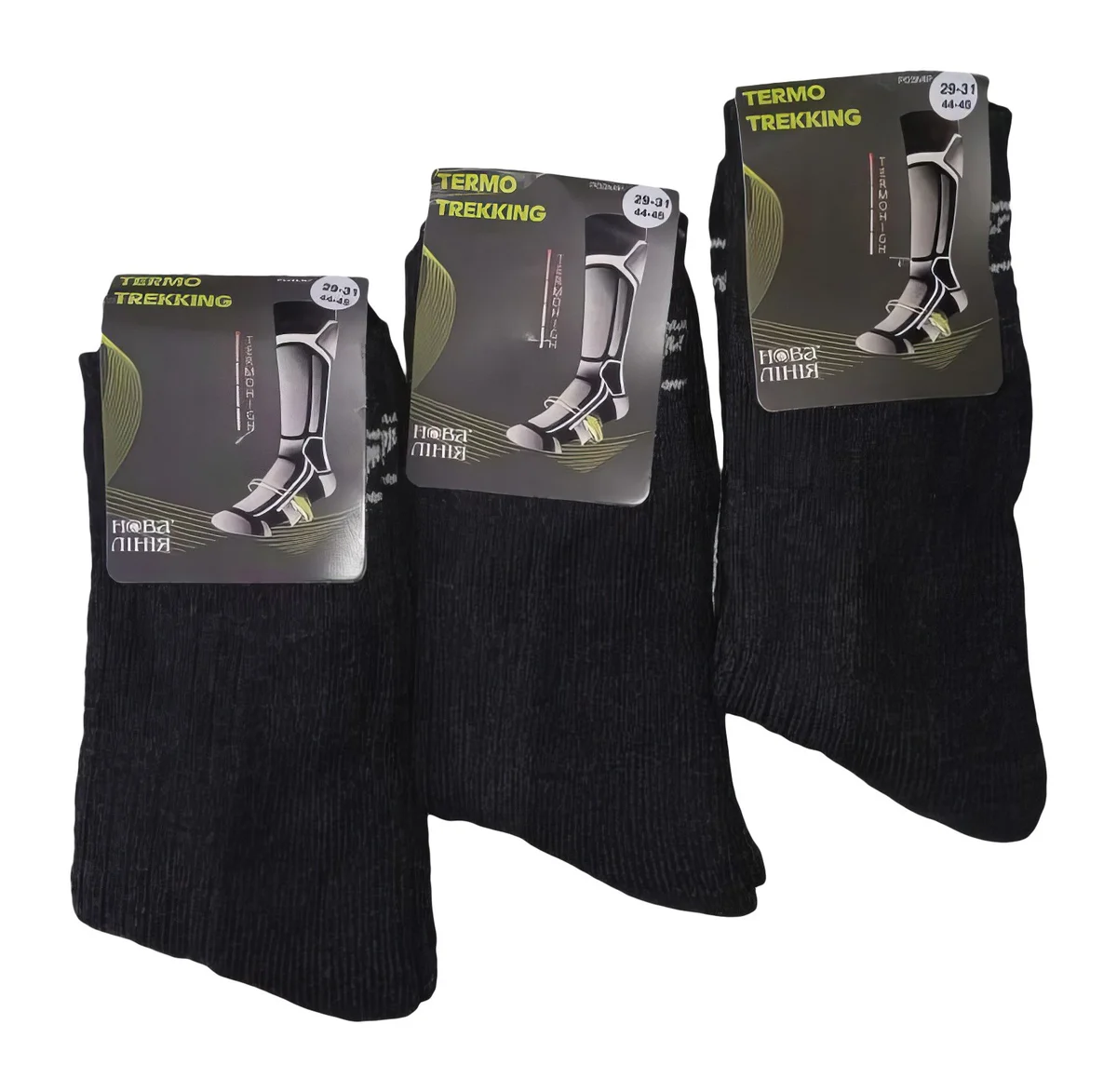 Чоловічі термошкарпетки "Нова лінія" (6 пар в 1 уп.)