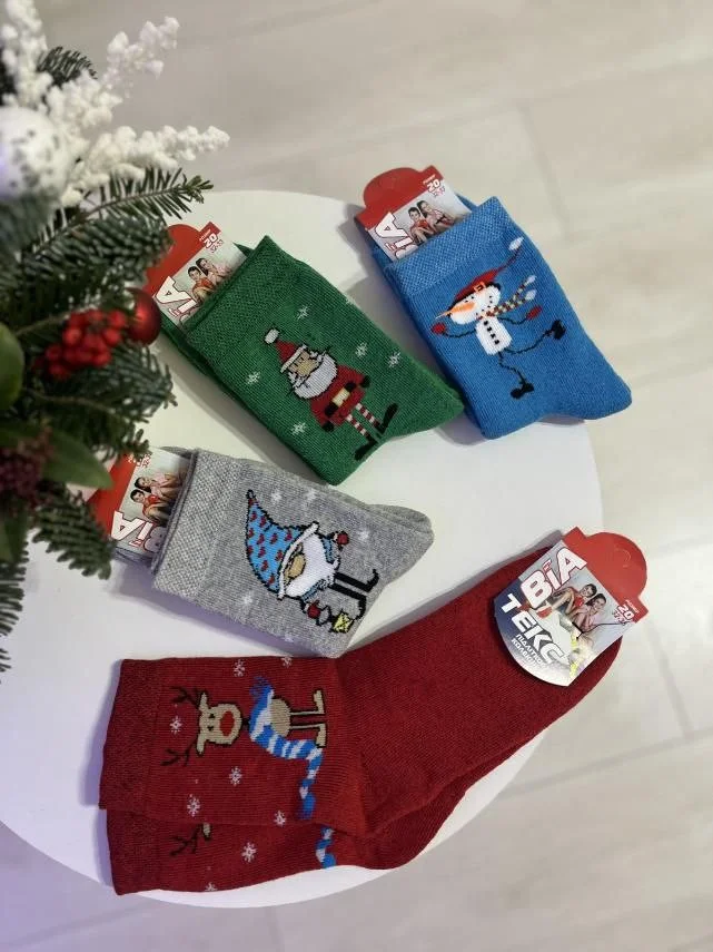 Дитячі шкарпетки "Віатекс" махрові асорті (12 пар в 1 уп.)