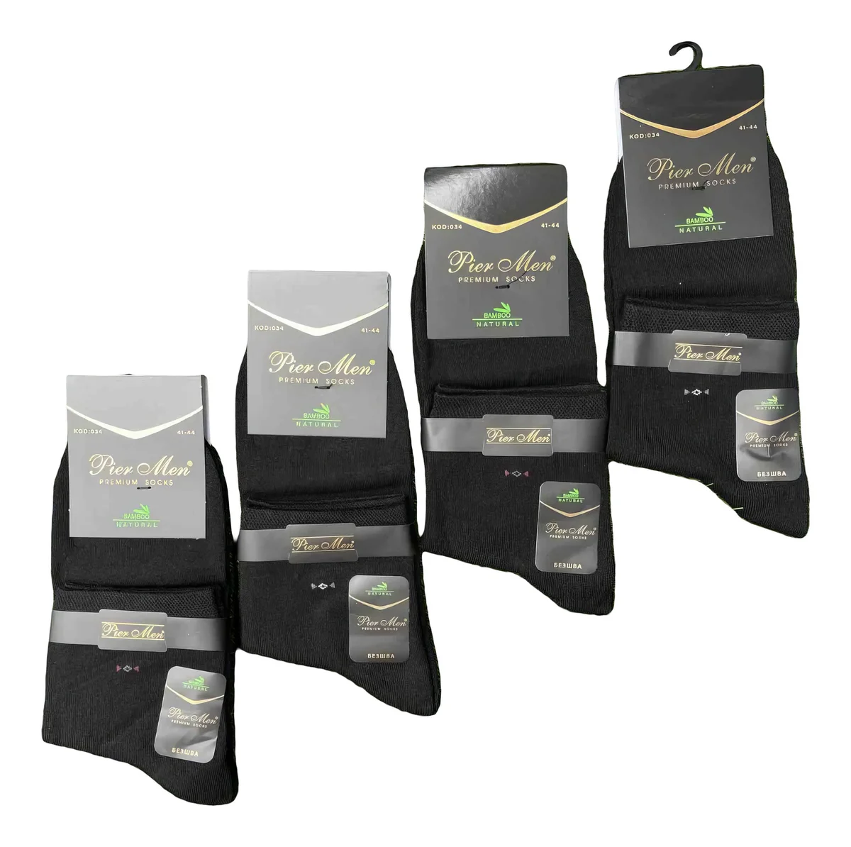 Чоловічі шкарпетки "Pier Men" Турція бамбук парфумовані (12 пар в 1 уп.)