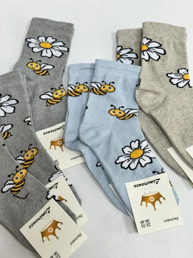 Жіночі шкарпетки "Корона" Україна високі (12 пар в 1 уп.)