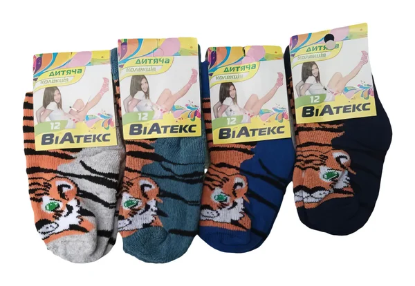 Дитячі шкарпетки "Віатекс" махрові асорті (12 пар в 1 уп.)