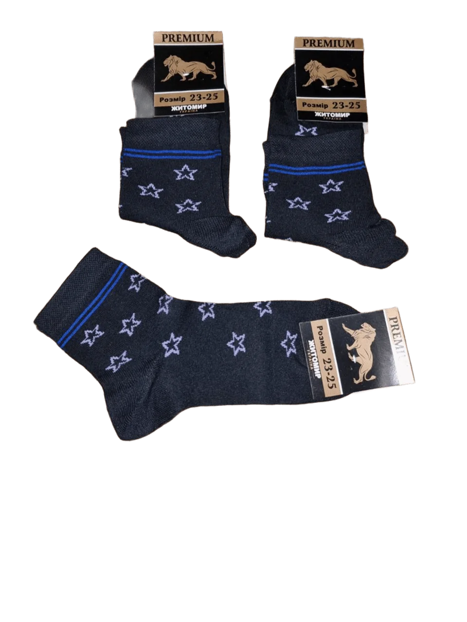 Жіночі шкарпетки "Преміум Житомир" стрейчеві (10 пар в 1 уп.)