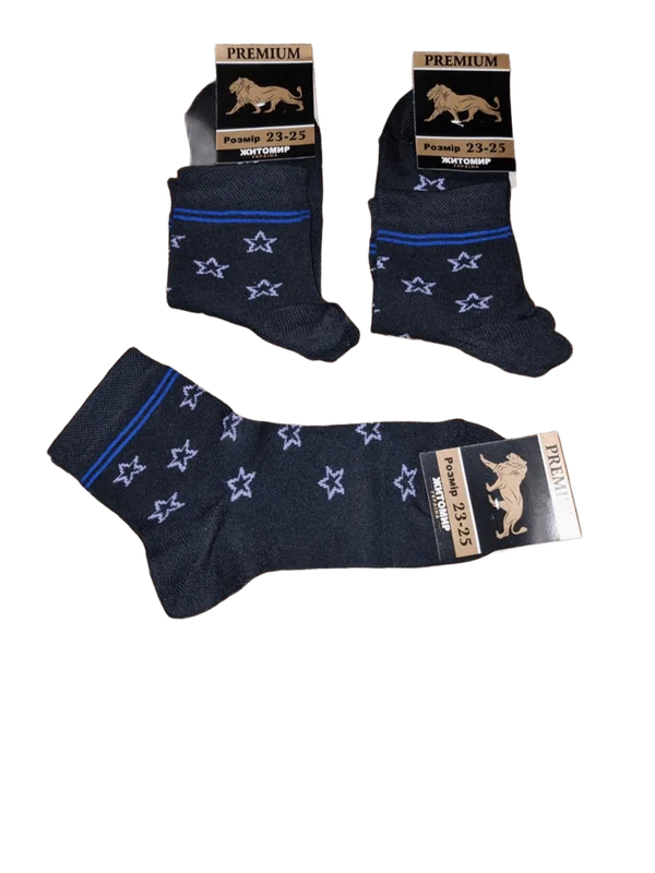 Жіночі шкарпетки "Преміум Житомир" стрейчеві (10 пар в 1 уп.)