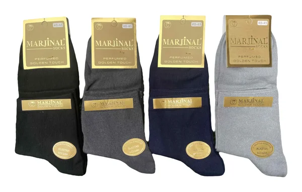 Чоловічі шкарпетки "Marjinal" парфумовані (12 пар в 1 уп.)