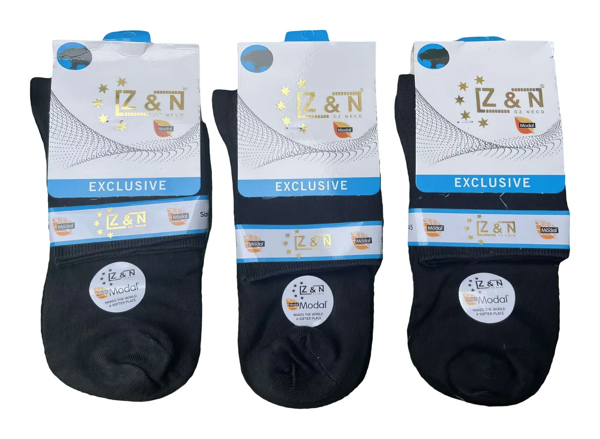 Чоловічі шкарпетки "Z&N" Турція модал парфумовані (12 пар в 1 уп.)