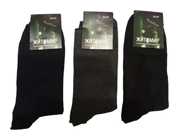 Чоловічі шкарпетки "Житомир" Бамбук (12 пар в 1 уп.)
