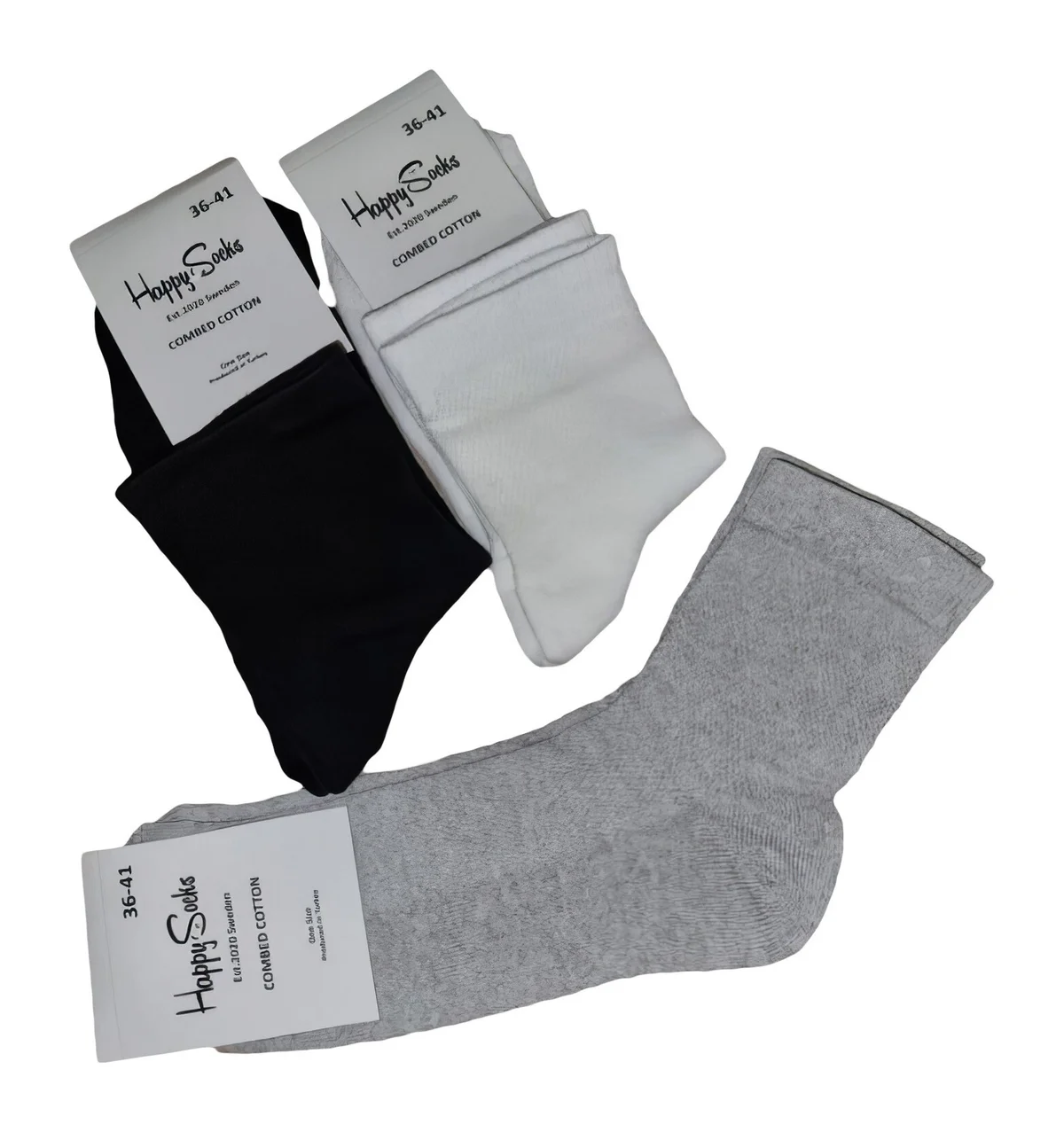 Шкарпетки жіночо-підліткові "Happy Socks" Житомир (12 пар в 1 уп.)