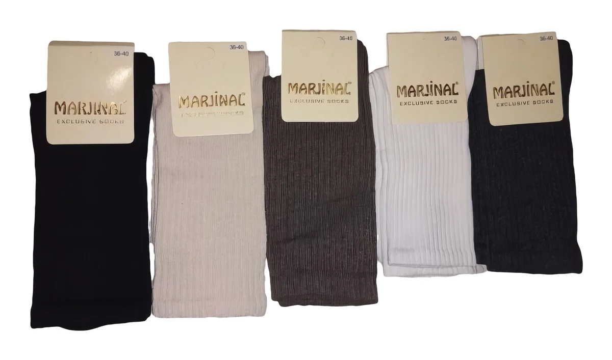 Жіночі шкарпетки молодіжні з високою резинкою (10 пар в 1 уп.)