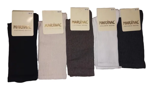 Жіночі шкарпетки молодіжні з високою резинкою (10 пар в 1 уп.)