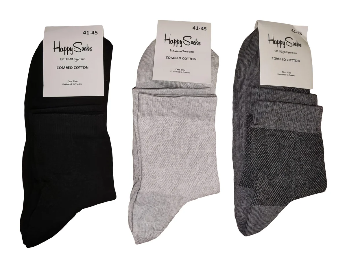 Літні чоловічі шкарпетки "Happy Socks" Житомир