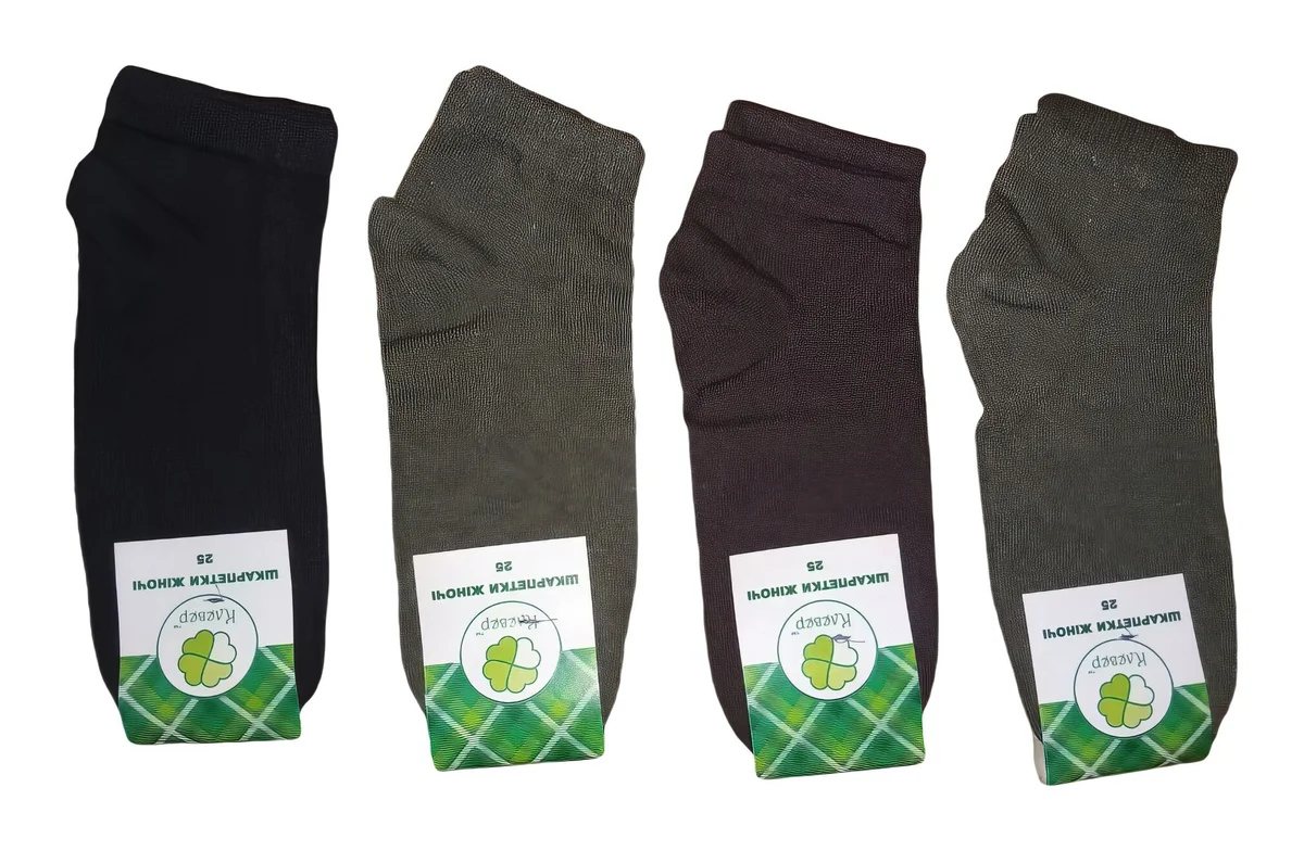 Жіночо-підліткові шкарпетки "Клевер" Україна (12 пар в 1 уп.)