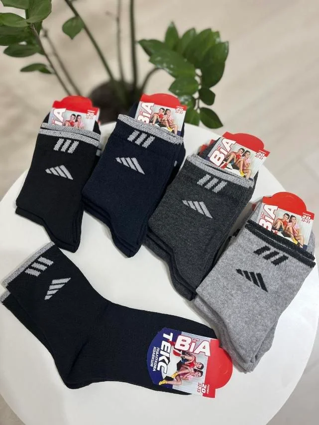 Шкарпетки дитячі стрейчеві "Віатекс" (12 пар в 1 уп.)