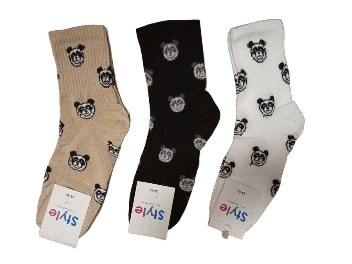 Шкарпетки жіночо-підліткові високі "Стиль" Житомир (12 пар в 1 уп.)