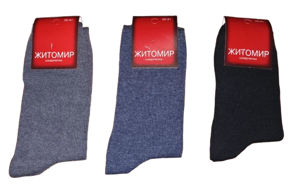 Шкарпетки жіночі високі стрейчеві (12 пар в 1 уп.)