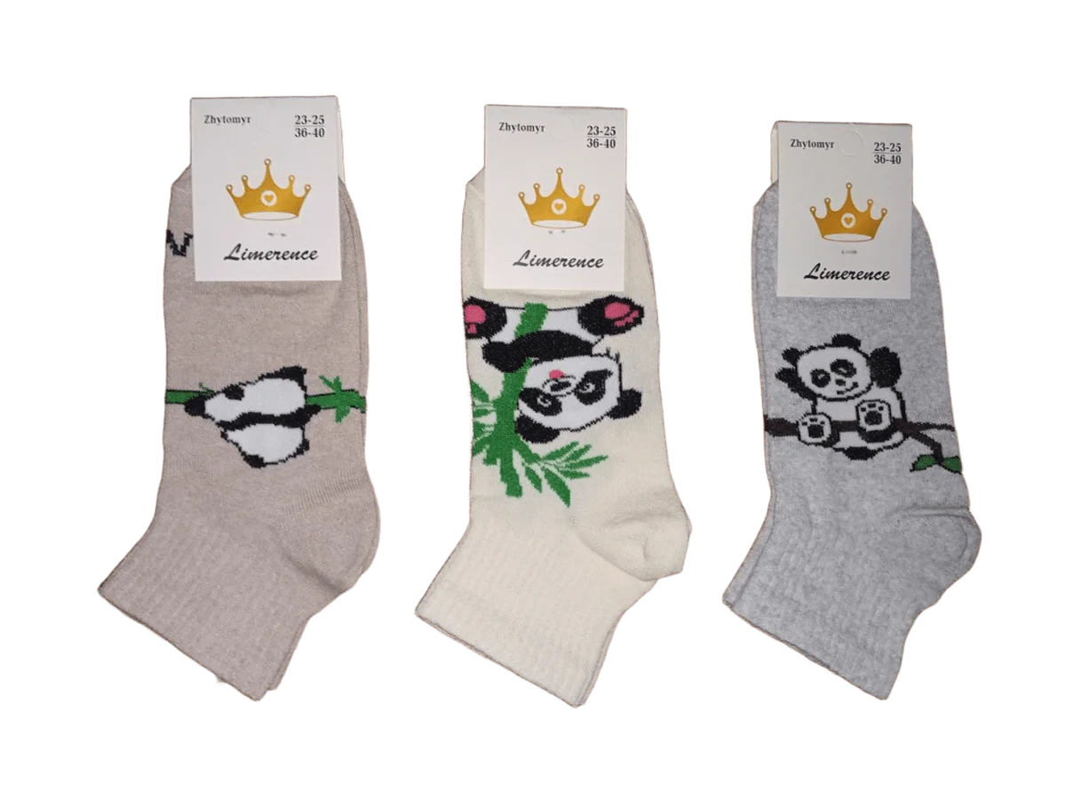 Шкарпетки жіночі з трекінговою резинкою (12 пар в 1 уп.)