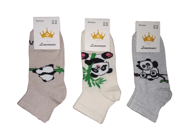 Шкарпетки жіночі з трекінговою резинкою (12 пар в 1 уп.)