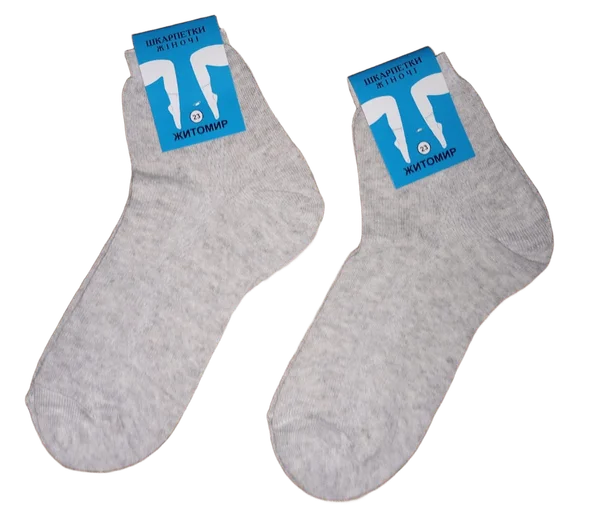 Шкарпетки жіночі льон (10 пар в 1 уп.)