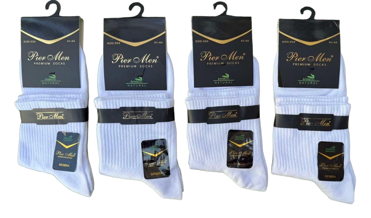 Шкарпетки "Pier Men" чоловічі парфумовані середні (12 пар в 1 уп.)
