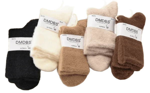 Шкарпетки "DMDBS" жіночі з шерсті альпаки (10 пар в 1 уп.)