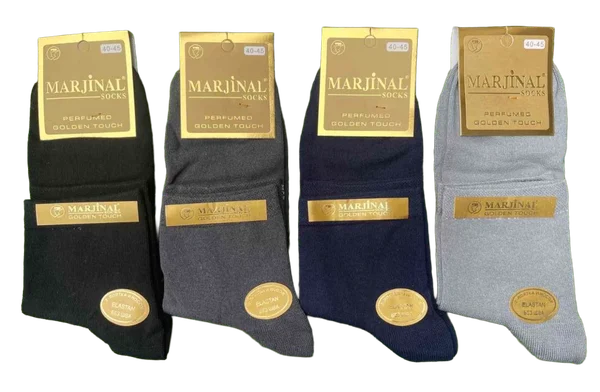 Шкарпетки "Marginal" чоловічі середні без шва (12 пар в 1 уп.)